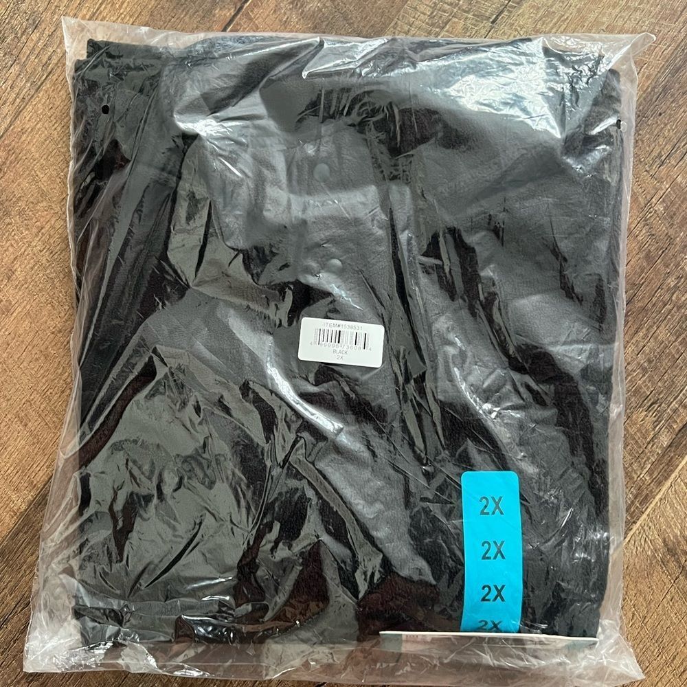 NWT 32 Degrees Snap Arctic Black
Fleece Pullover Sz Women’s 2X in package - Picture 5 of 6
